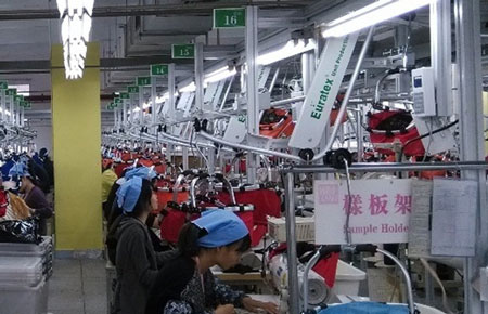 欧泰科 十年磨砺，成就智能服装吊挂行业领导者